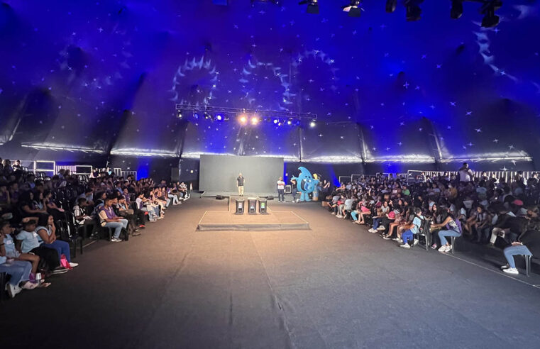 Quinhentas crianças participam de programa de educação ambiental na Feira do Livro de Brasília