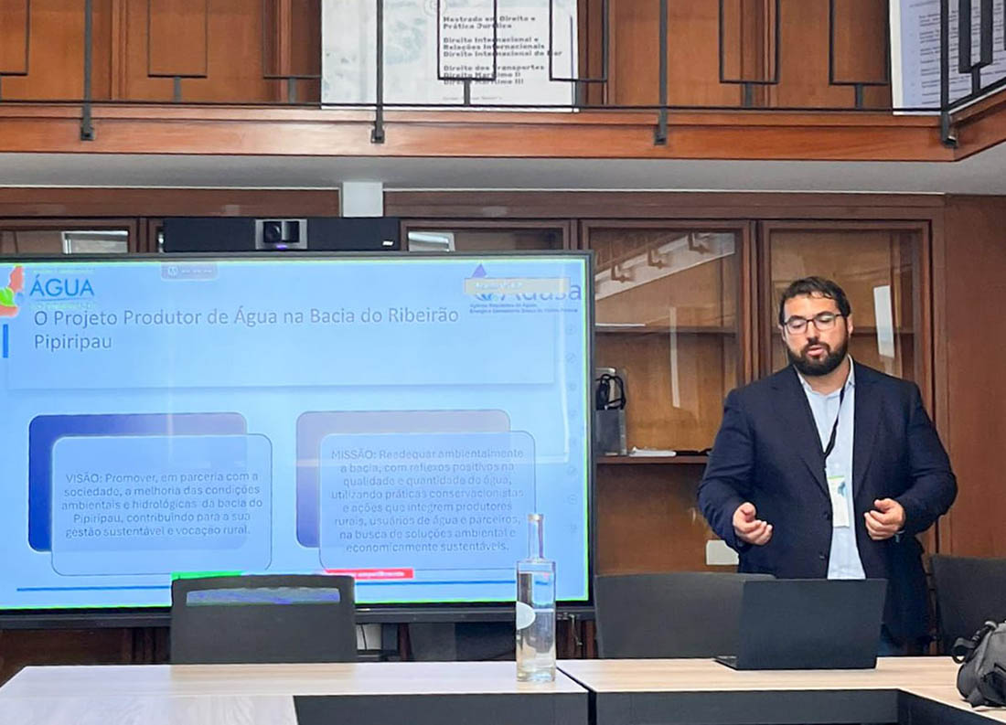 DF participa de conferência internacional sobre água, em Portugal