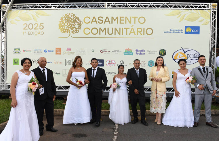 Casamento Comunitário reúne 100 casais neste domingo na Concha Acústica em clima de festa junina
