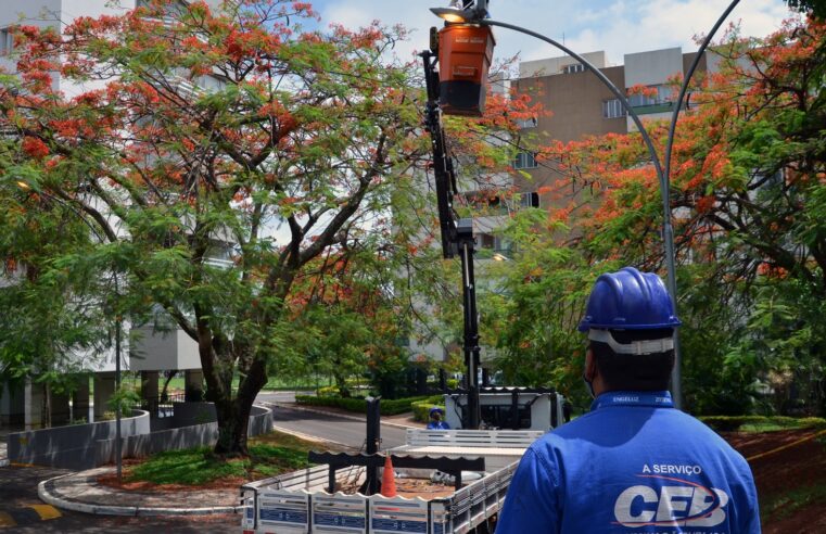 Plano Piloto recebe mutirão de manutenção na iluminação pública neste fim de semana