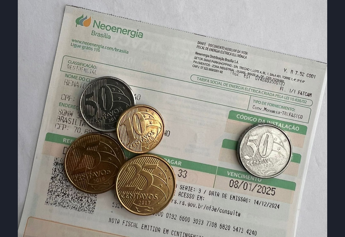 Mais de 120 mil famílias do DF poderão ter redução na conta de energia