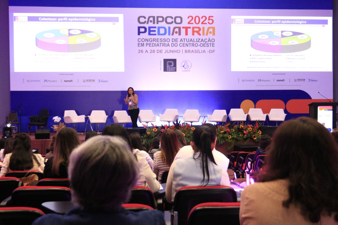 Especialistas do HCB compartilham conhecimentos em congresso de pediatria