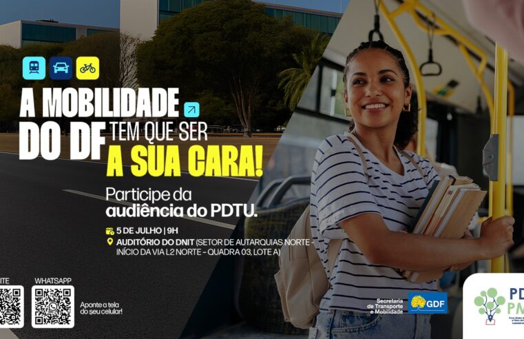 População pode contribuir com o futuro da mobilidade urbana no DF